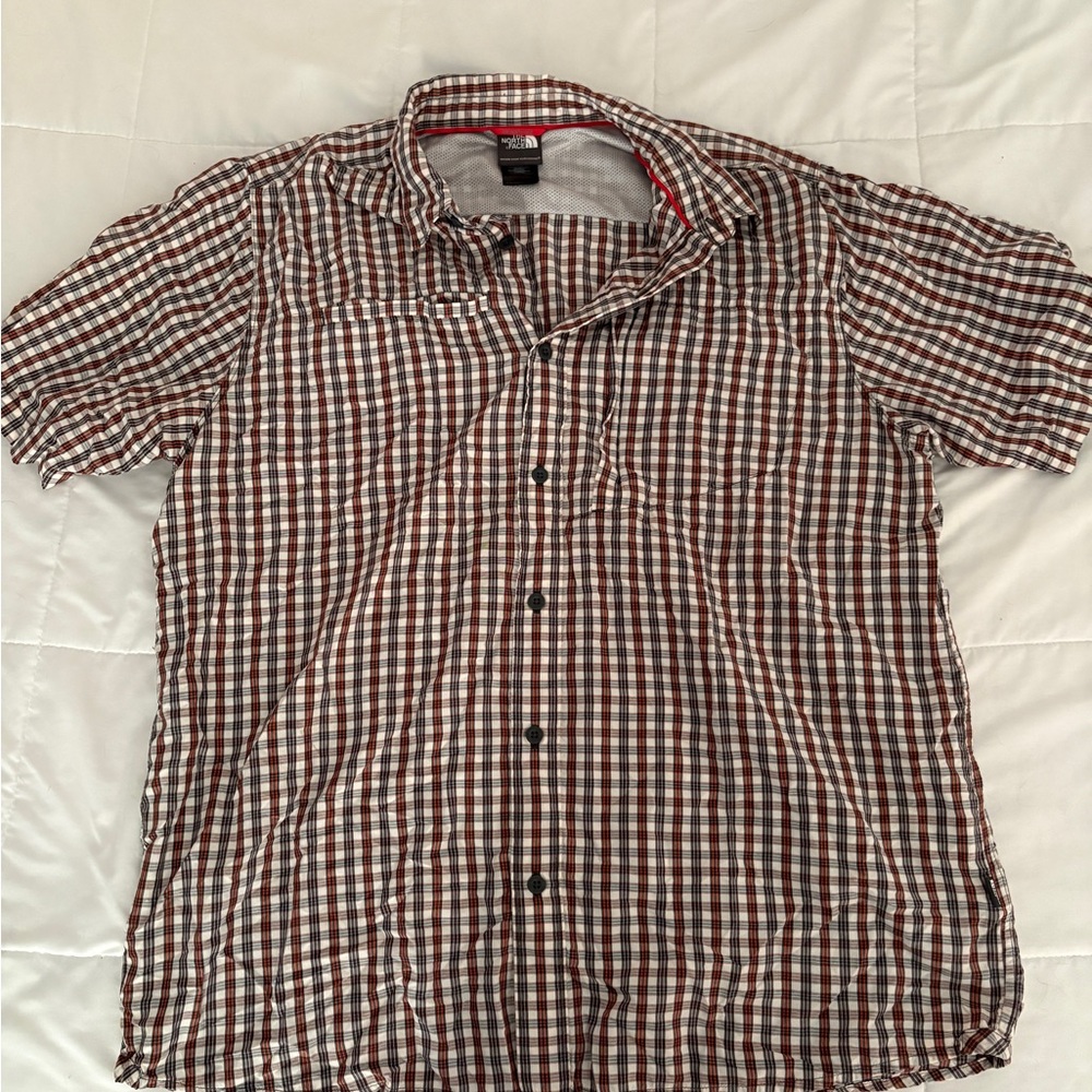 Men's Brown Checkered Shirt